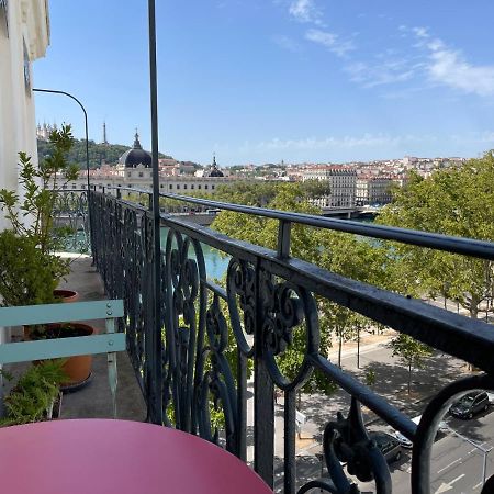 Апартаменты Vue Sur Rhone Лион Экстерьер фото